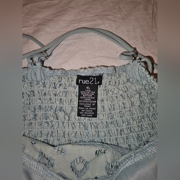 Rue21 Teal Lace Sundress Womens XL - Picture 7 of 13
